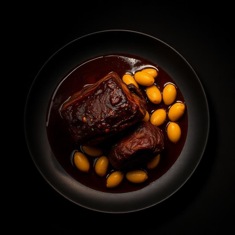 Oxtail plate